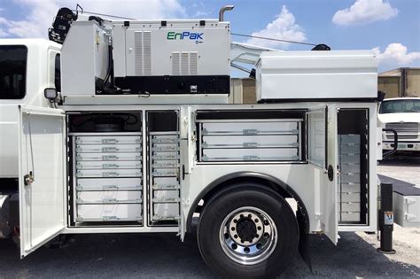 Mobile Utility Unit With Air Compressor, Hydraulic Pump, And Auxiliary Power Capability. . Miller enpak troubleshooting